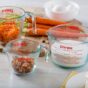 Pyrex 3 Piece Glass Measuring Cup Set